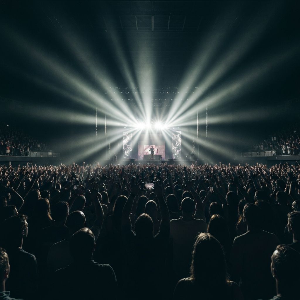 High-demand event atmosphere